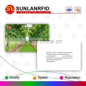PVC ISO RFID Card Alien UHF Higgs 3 Gen 2 White 860-960 MHz Smart Chip thumbnail-1