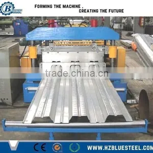 Metal Floor Deck Roll Forming Machine, Load-Bearing Structure In High Buildings thumbnail-1