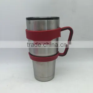 Plastic Handle Holder for 30oz Stainless Steel Double Wall Tumbler Vaccum Plastic Handle Car Cup Holder thumbnail-3