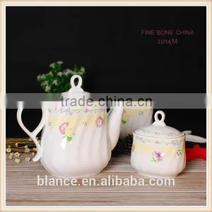 Flower Coffee Set With Crinkle Surface thumbnail-4