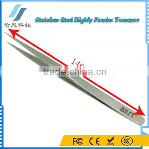 BST-11L Highly Precise Straight Tweezer Stainless Steel thumbnail-3