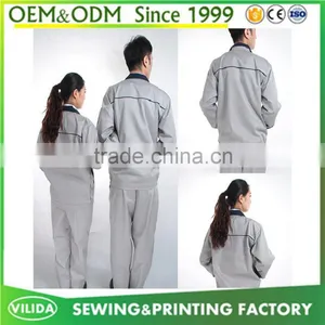 High Quality Worker Uniform Wholesale Safety Long Sleeves Labor Worker Uniform thumbnail-5