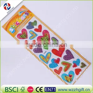 Bubble Stickers Foam Cartoon Kids Cute Stickers Puffy Stickers Children DIY Toys Girls Boys Birthday Gift thumbnail-4