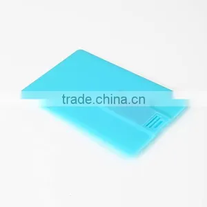 Wholesale Blue Color Full Body Painting USB Flash Drive WaterProof,Custom Promotional Business Card USB Stick Logo Printing thumbnail-3