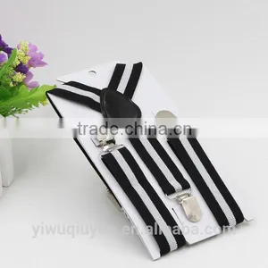 Stripe Suspenders For Boys Girls Clip-on Elastic Braces Kids Baby Striped Suspenders Children Accessories 14 Colors 2.5*65cm thumbnail-6