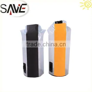 Transparent Tarpaulin Pvc Outdoor Waterproof Dry Bag With Window thumbnail-1