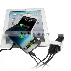 Express Mobile Phone & Tablet Car Accessories 3 Port Usb Car Charger 5.2a Car Charger Adapter thumbnail-3
