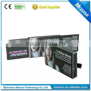 2015 New Arrival Marketing Tool 2.4 Inch Lcd Video Greeting Card / Video Brochure / Lcd Video Book thumbnail-3