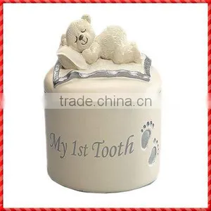 Lovely Bear Themed Baby Tooth Container thumbnail-1