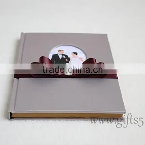 Rustic Wedding Guest Book in Handmade Bridal Book thumbnail-3