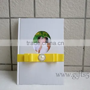Elegant Romatic Wedding Guest Book thumbnail-1