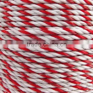 Conductive Electric Fence Poly Rope With HDPE and Stainless Steel Wire thumbnail-6