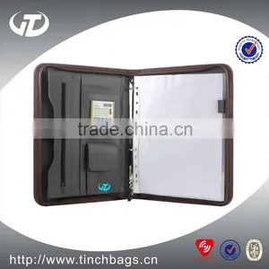 A4 Portfolio/leather Folder /organizer Professional Supplier thumbnail-1