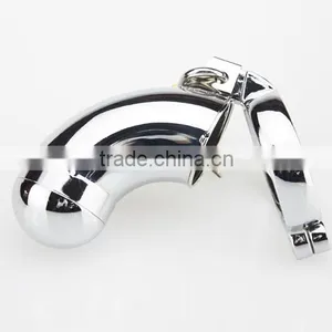 Shabby And Chic Metal Bird Cage New Design Stainless Steel Lockable Cock Cage Penis Cage With Locker Cock thumbnail-2