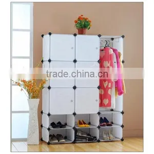 DIY PP Storage Rack, Made of High-quality PP and Metal thumbnail-1
