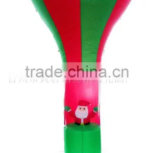 Inflatable Santa With Hot Air Balloon thumbnail-1