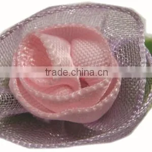 Wholesale Custom Design Cheap Fabric Flowers for Dresses thumbnail-3