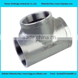 ANSI B16.11 Threaded Forged Alloy Steel Threaded Tees thumbnail-2