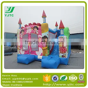 Dora Theme Inflatable Jumping Castle For Sale,Inflatable Bouncy Castle thumbnail-1