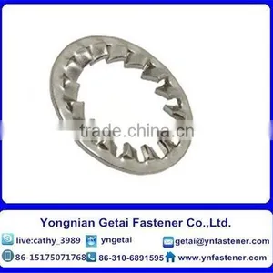 DIN6798 A2 ,A4 Internal Teeth Serrated Lock Washers thumbnail-2