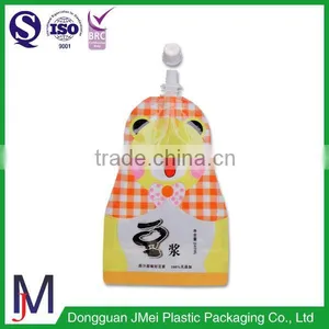 Made in China Factory Customized Plastic Stand up Spout Pouch/liquid Self Standing Pouch With Spout Packaging thumbnail-1