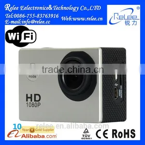 Factory Wholesales Full HD 1080P Wifi Underwater Helmet Extreme Sports Video Action Camera With 30m Waterproof thumbnail-6