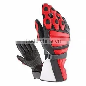 MOTORBIKE SUMMER GLOVES/LEATHER MOTORBIKE GLOVES thumbnail-1