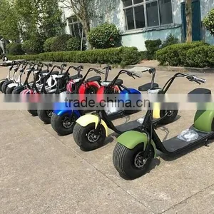 City Electric Scooters 2 Wheels Self Balancing Motorcycle 800W 60V Kick Motor Scooter thumbnail-3