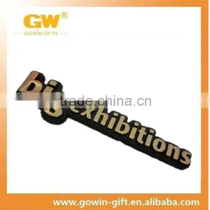 Wholesale Custom Metal Alphabet Letter Lapel Pin Badge thumbnail-1