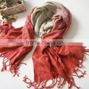 2014 New Winter Gradient Lady Pashmina Scarf /shawls thumbnail-1