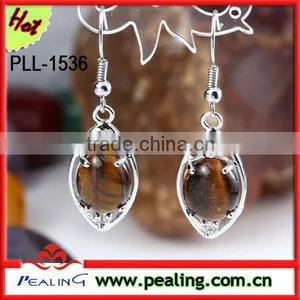 Women's Jewelry Best Seller for 2013 Silver Gemstone Earrings thumbnail-1