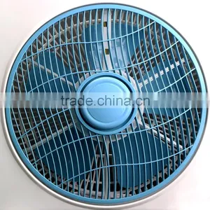 12 Inch Simple Design Electric Plastic Blue Box Fan thumbnail-5