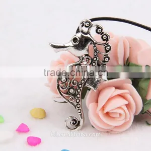 Made in China 2015 New Product Imitate Silver Sea Horse Fashion Necklace Fashion Jewelry thumbnail-2