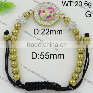 Top Design Powell Wholesale Rhinestone Bracelet Girl Style thumbnail-5