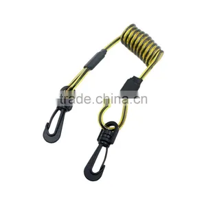 Stainless Wire Core Fishing Strech Lanyard Cord Secure Tool thumbnail-6