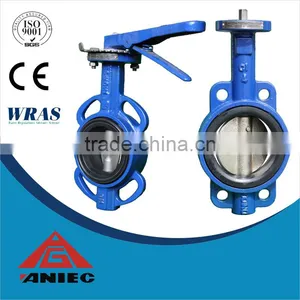 High Pressure Pressure and Water Media Butterfly Valve Epoxy Coated Butterfly Valve thumbnail-1