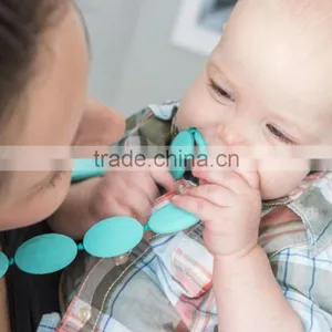 Baby-safe Silicone JewelryTeething Necklace thumbnail-1