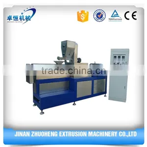Double Screw Extruded Breakfast Cereal Corn Flakes Snack Food Making Machine Production Line thumbnail-3