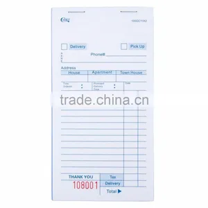 Bulk Stocked USA White Carbonless Order Delivery Form (XJJD42-1) thumbnail-1