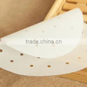 High Quality Aluminium Foil Pan Steamer Mat Food Plate Dim Sum Paper thumbnail-1