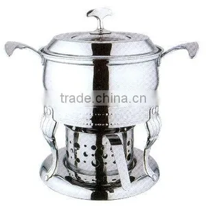 Stainless Steel Deluxe Mini Hot Pot for Single or Double thumbnail-1