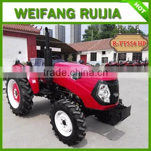 540 and 720 PTO Speed Diesel Engine 4WD 55HP Tractor With Stronger Hydraulic System Made in China thumbnail-1