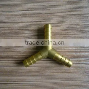 Brass Y Equal Hose Fitting/Brass Hose Barb Fitting thumbnail-4