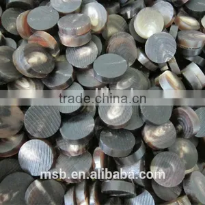 Natural India Buffalo Horn Button Blank for Coat thumbnail-1