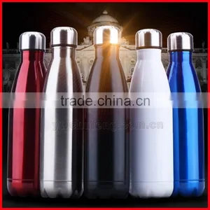 Stainless Steel Water Bottle Vacuum Flask Double Wall Stainless Steel Insulated Water Bottle Thermos thumbnail-1