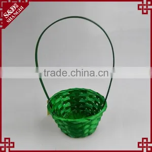 Easter Decoration Items Wholesale Cheap Colorful Felt Easter Basket thumbnail-3