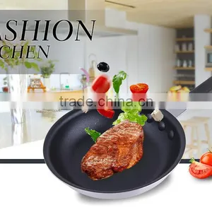 Best Selling Chinese Aluminum Round Non Stick Fry Pan thumbnail-6