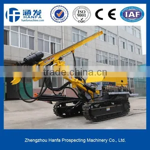 No.1 Sale!Stone Killer!!Quality Ensure!!HF140Y Crawler Type Blasthole Drilling Rig thumbnail-1