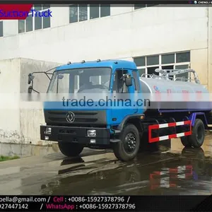8000-10000L DONGFENG Septic Tank Vacuum Sewage Suction Truck, Septic Tank Truck thumbnail-1