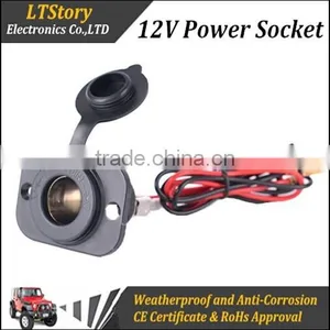 Marine Grade 12V DC Cigarette Lighter Socket Plug Power Panel Outlet Car RV Boat thumbnail-1
